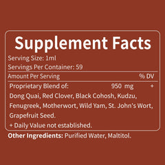 Eubrition Dong Quai Drops dropper dosing illustrates simple herbal support during cycles.