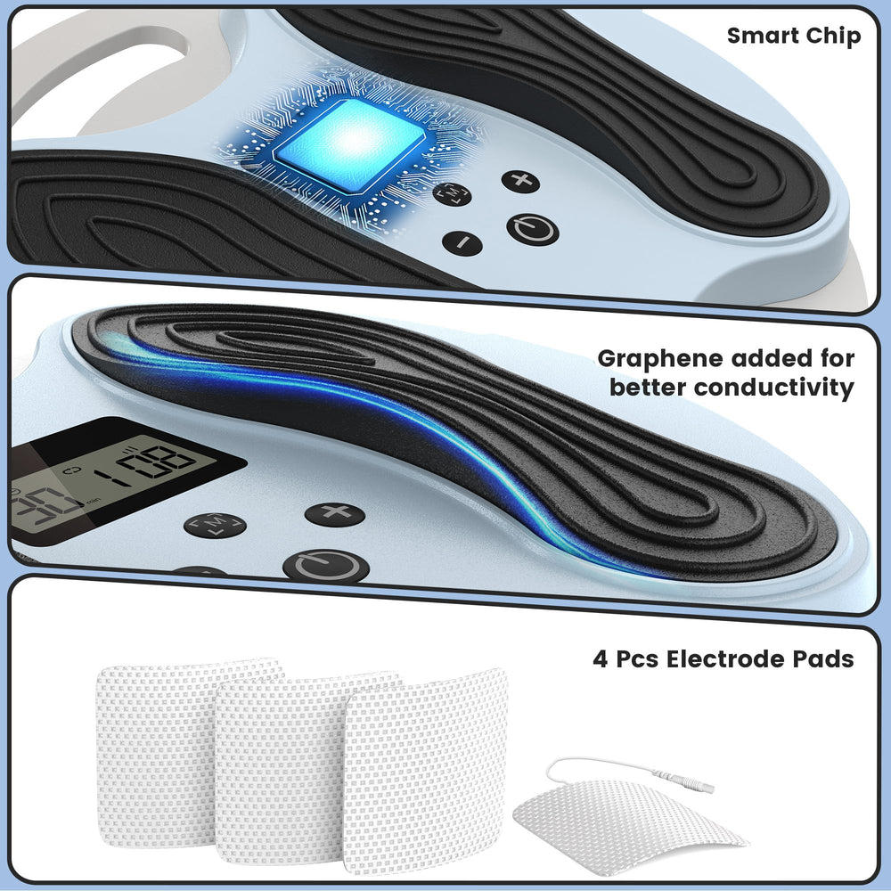 EULEYAW ergonomic design supports natural foot posture while stimulating circulation.