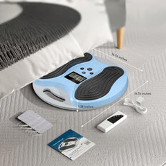 EULEYAW foot massager comes with a 30-day return policy and lifetime warranty.