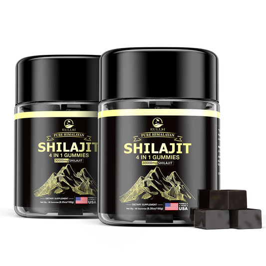 Eullsi Shilajit gummies bottle front for daily energy potential