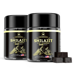 Eullsi Shilajit gummies bottle front for daily energy potential