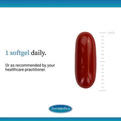 Front view of EuroMedica BosPro bottle for convenient daily use.