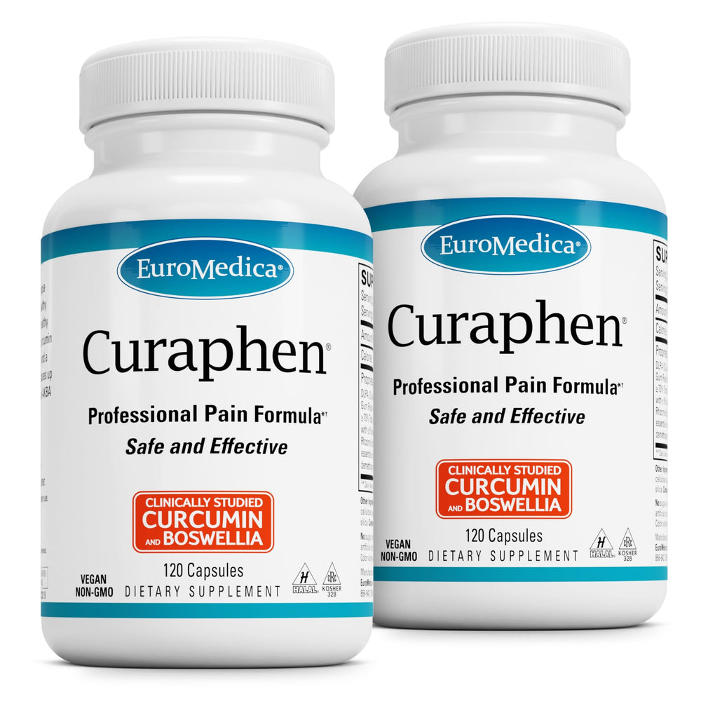 EuroMedica Curaphen bottle front showing packaging for circulation support