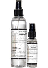 EuroSpa Aromatics Pure Eucalyptus Oil Steam Room Spray 2oz bottle for at-home spa ambiance