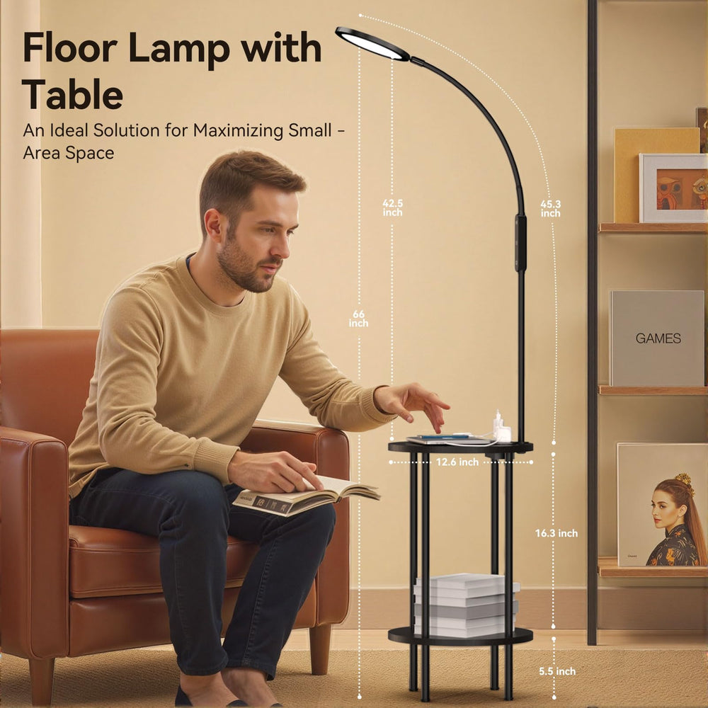 EVATEALE lamp head rotated 180 degrees for precise lighting