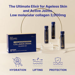 Ampoule bottle cap design for mess-free on-the-go nourishment with EVER COLLAGEN.