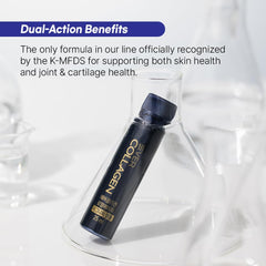 EVER COLLAGEN Loyal Age Signature Ampoule ingredients highlight marine peptides and berry flavor.