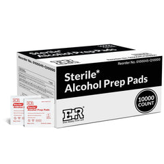 Ever Ready First Aid pad with 70% IPA for quick wound cleaning