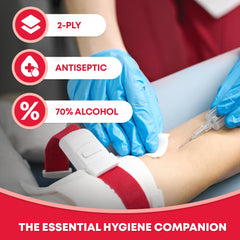 Ever Ready First Aid pad with soft touch material for gentle skin contact