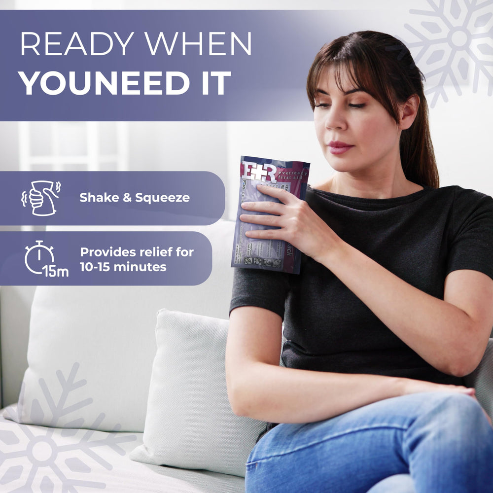 Ever Ready First Aid disposable pack ready for quick, convenient care.