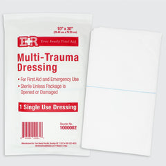 Ever Ready First Aid sterile packaging emphasizes hygiene for safe dressing access
