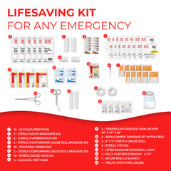 Ever Ready trauma kit bag top view highlights shape and handle