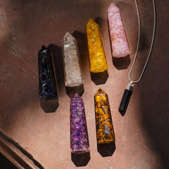 Ever Vibes clear quartz wand amplifies intention in mindfulness sessions