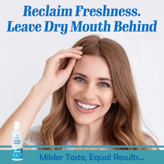 Everest Mouth Wash alcohol-free label emphasizing a milder mouth care option
