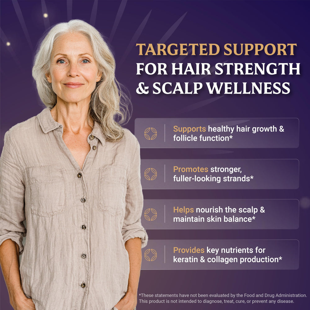 EVERFAITH Hair Formula Plus bottle back label emphasizes USA-made quality.