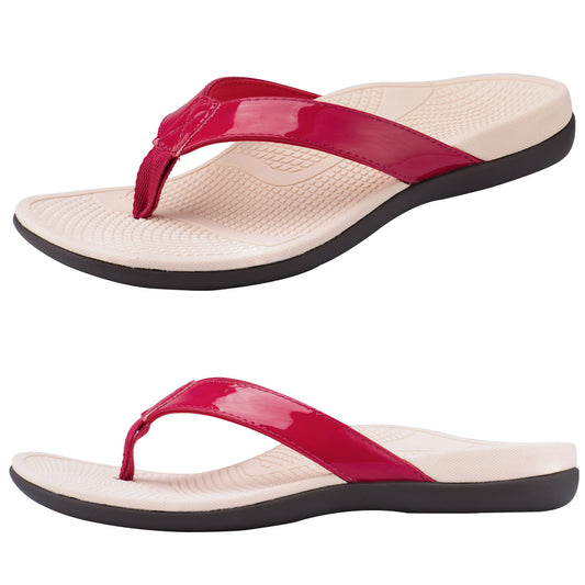 Everhealth orthotic flip flops arch support for comfortable daily walking