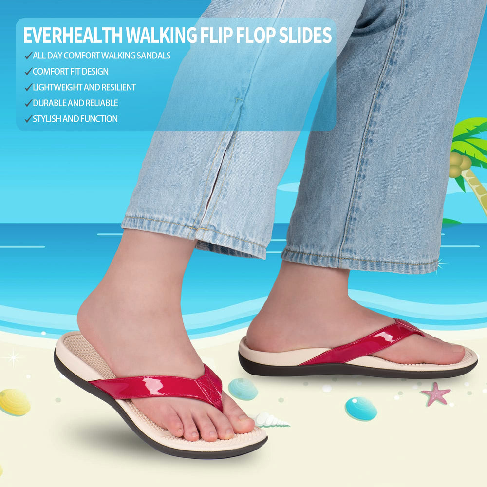 Everhealth sandals ideal for beach walking and casual outings