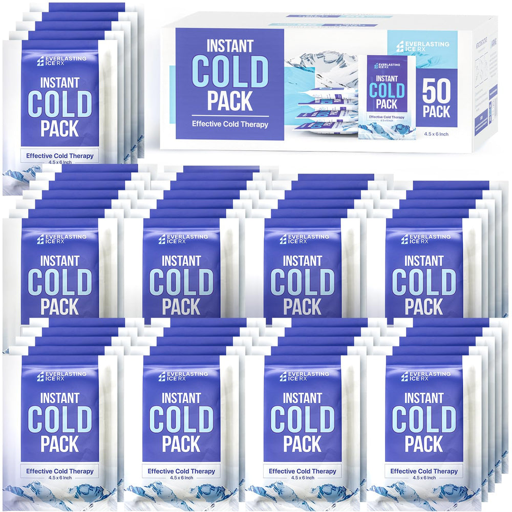 Everlasting Ice RX activate-fold instant cold pack for immediate, on-the-go relief.