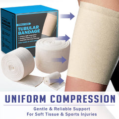 EVERLIT bandage in one-step application for quick coverage without pins.