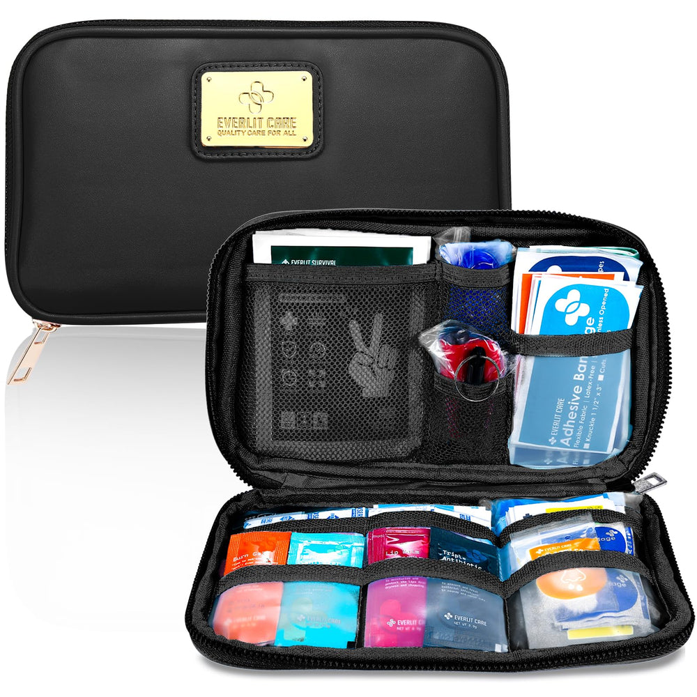 Everlit Care compact blanket for warmth during delays or cold starts.