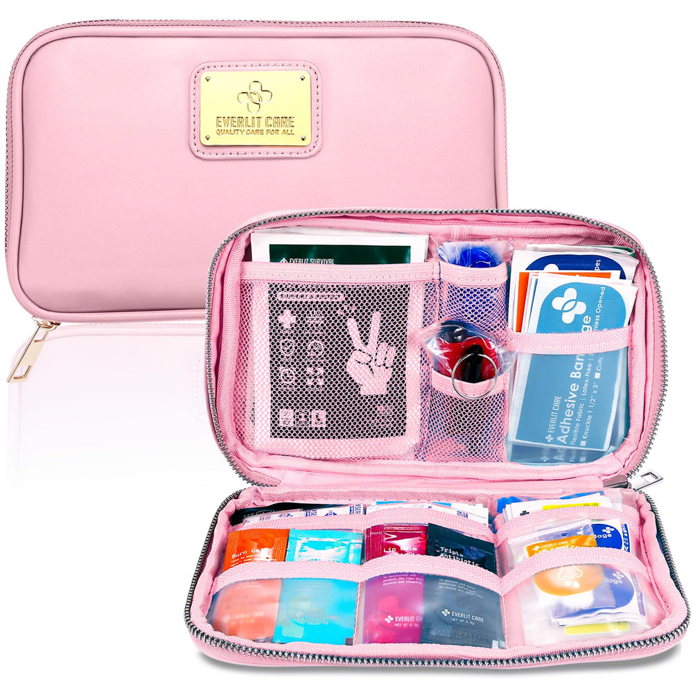 EVERLIT CARE family road trip safety kit promotes calm journeys.