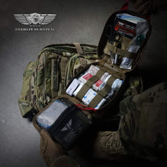 EVERLIT Chest Seal provides six-inch diameter coverage for broad wound protection.