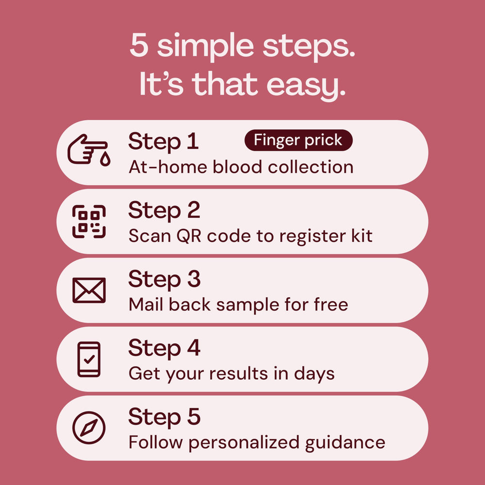Everlywell digital results dashboard ready for quick interpretation of health data