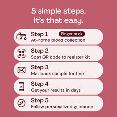 Everlywell digital results dashboard ready for quick interpretation of health data