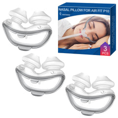 Everness Airfit P10 large nasal pillows three-pack compatibility for a secure seal.
