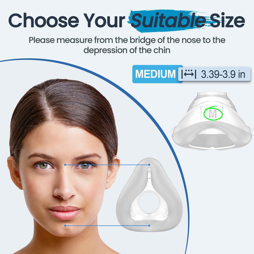Everness close-up cushion showing memory foam shaping to your face.