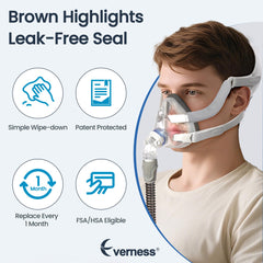 Everness easy pull-on-off assembly for quick nightly adjustments