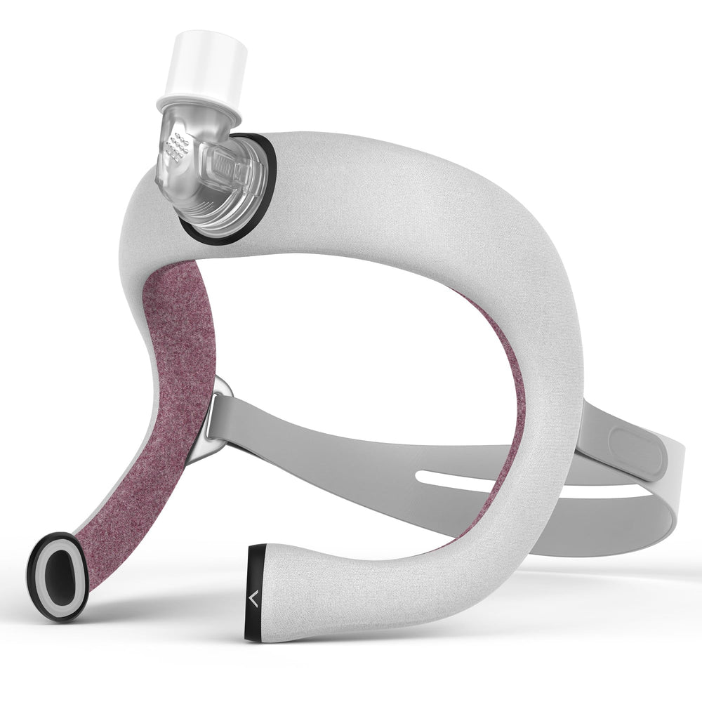 Everness replacement fabric frame and elbow headgear for N30i with forehead design improves stability.