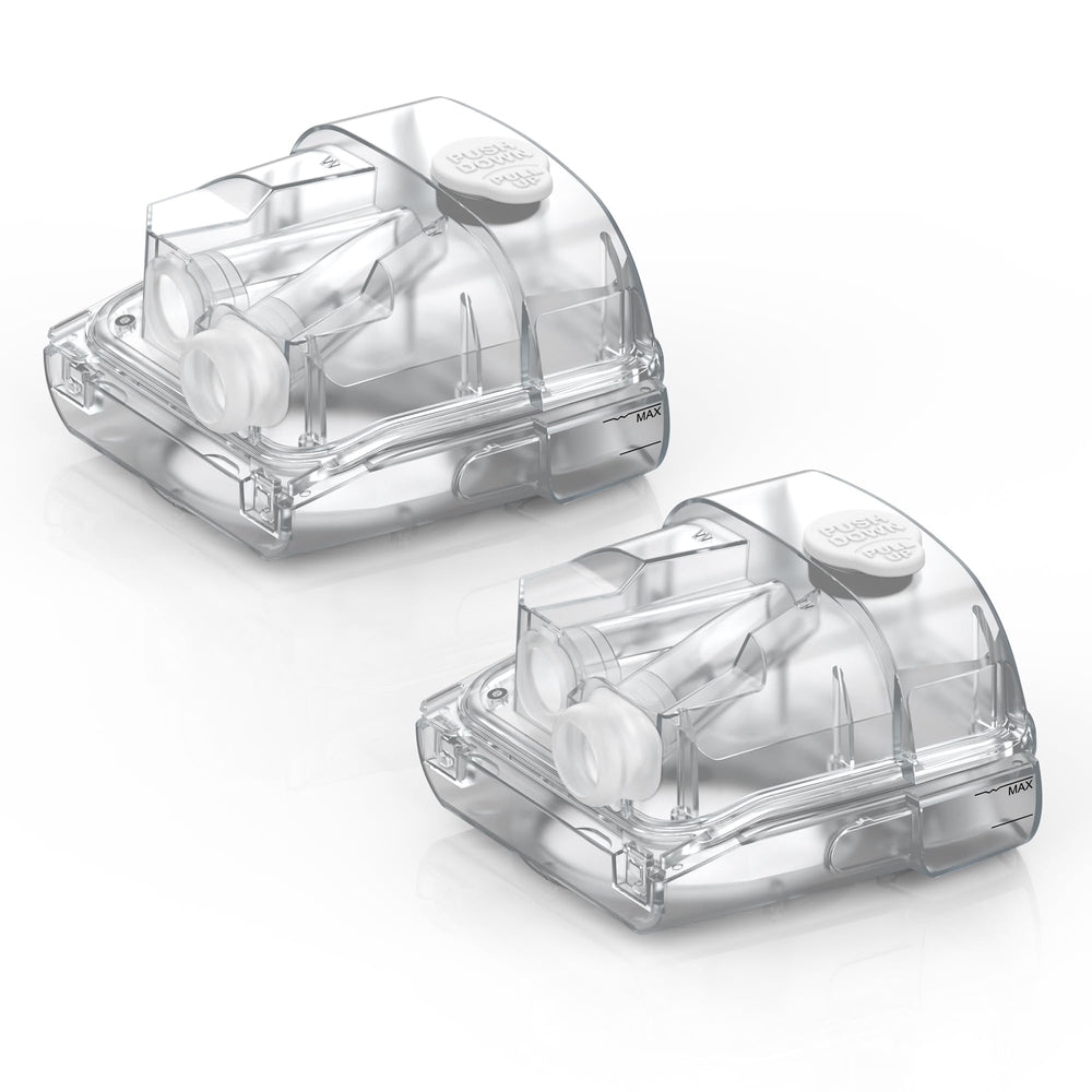 Everness water chamber for Airsense 11 with top-fill port for faster refills.