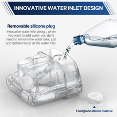 Everness water chamber includes a reinforced metal base for lasting structure.