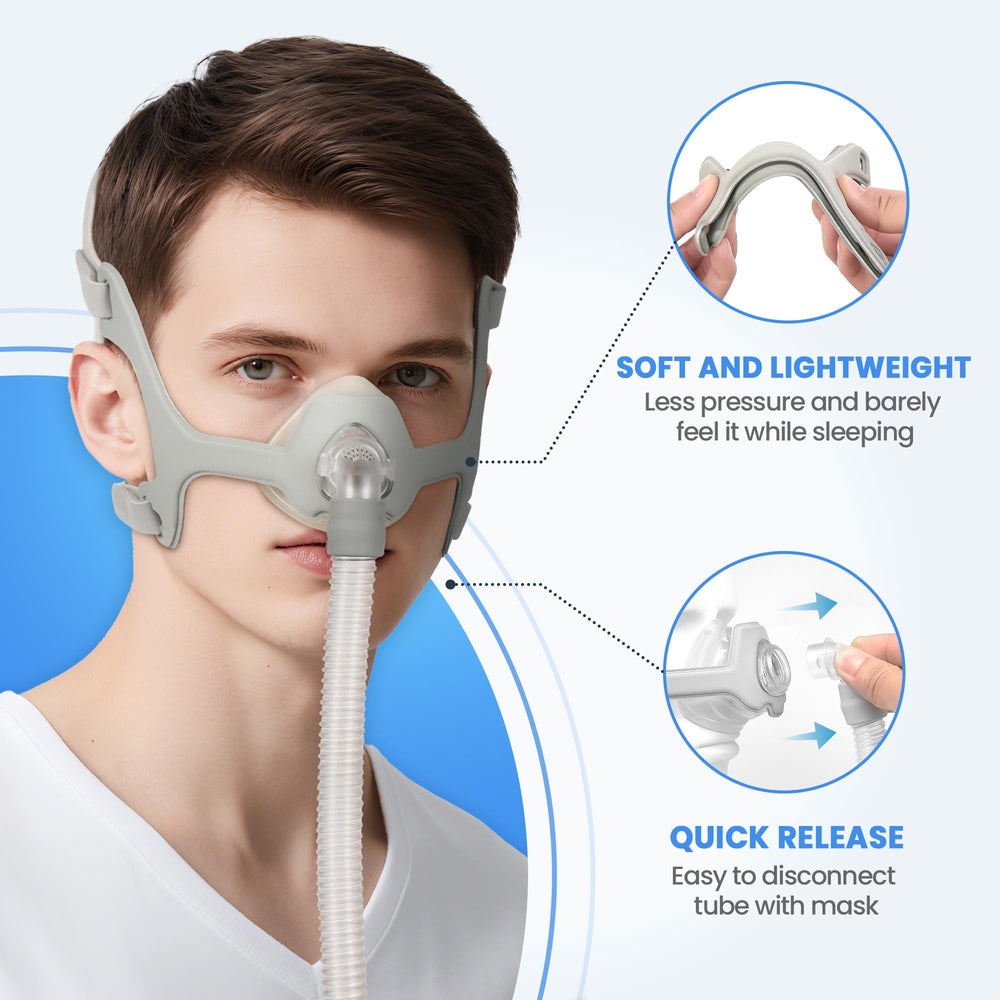 Everness Wisp 360-degree swivel tube enables flexible movement during sleep.