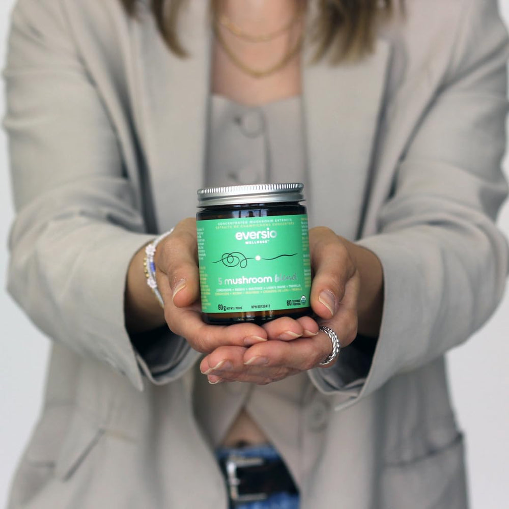 Eversio Wellness packaging communicates third-party testing for quality