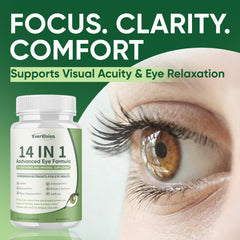 EverVISION bilberry astaxanthin zinc blend for visual performance.