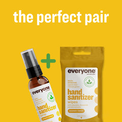 Everyone fragrance-free and dye-free wipes designed for gentle cleansing.