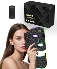 EVFOFO face and neck mask with 7 colors for comprehensive skin care at home