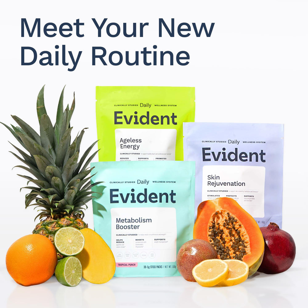 Ready-to-mix format demonstrates convenient daily use with water.
