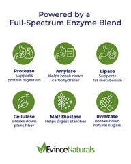 DigestPlus label close-up highlighting vegan enzyme formula.