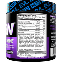 Evlution EVL Intense pre-workout scoop ready for an energizing workout