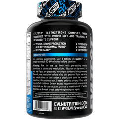 EVL Complete capsules designed for post-workout recovery and testosterone support.
