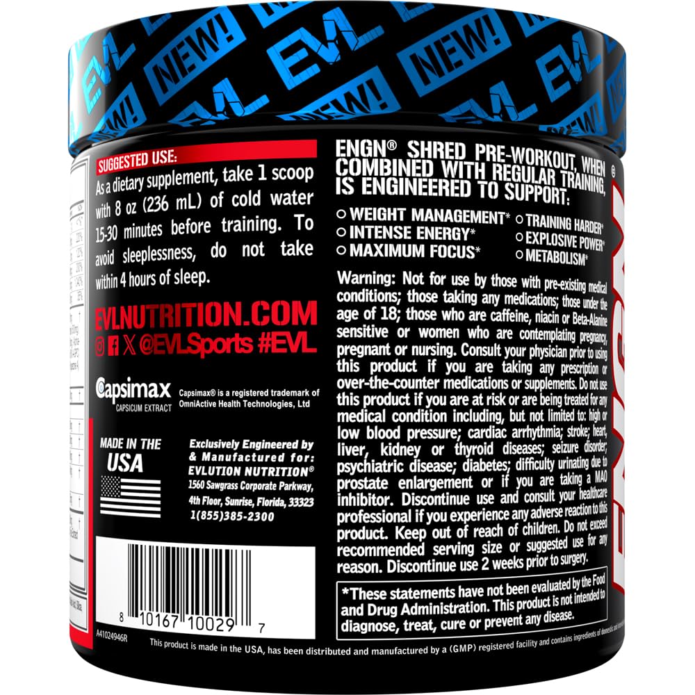 EVL Ultimate Pre Workout muscle-pump image depicts sustained stamina during tough sets