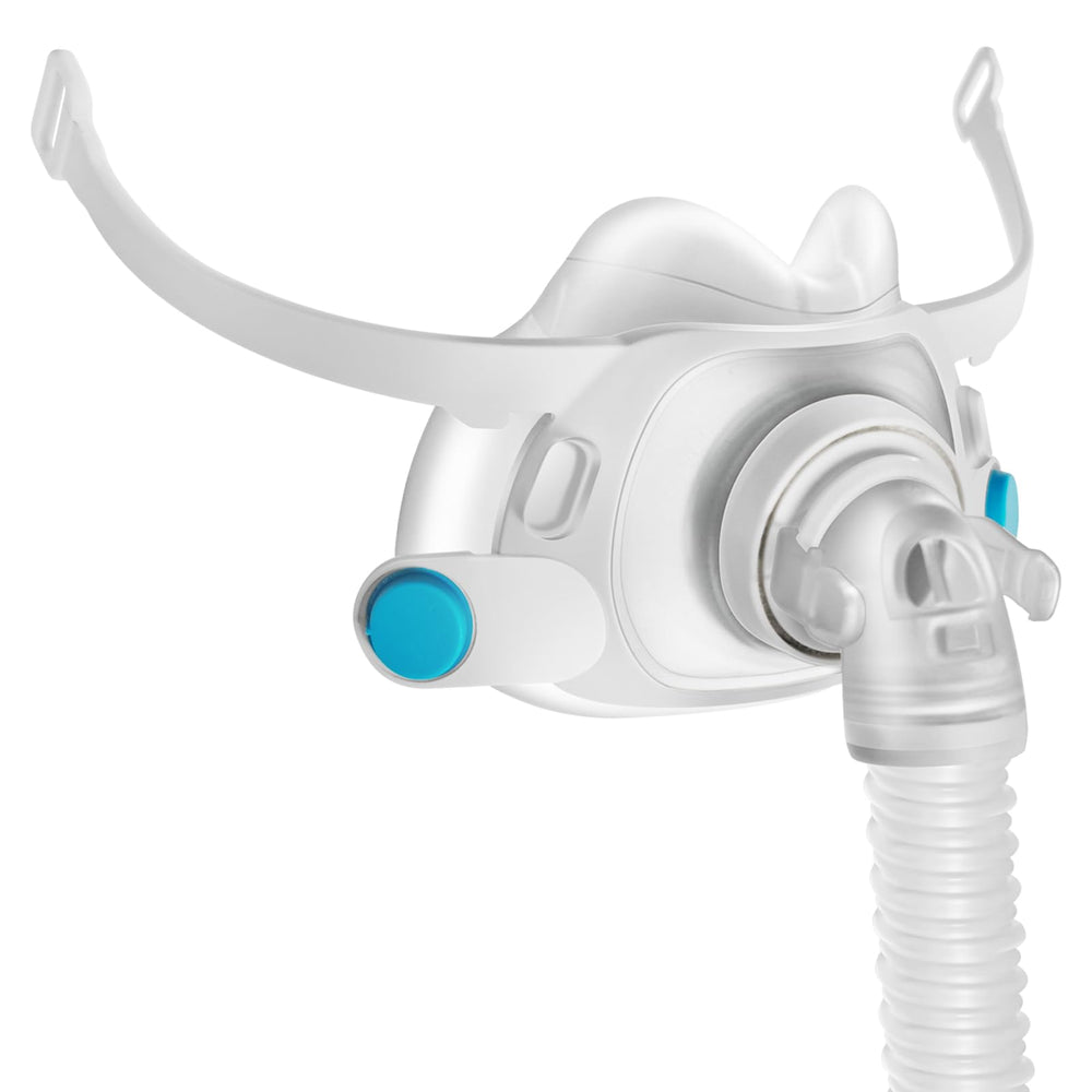 EvoClean AirFit F40 cushion frame provides a secure seal for comfortable CPAP nights.