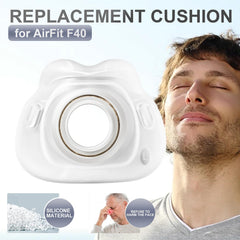 EvoClean Airfit F40 magnetic clips enable easy on/off and stability
