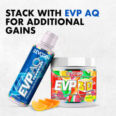 Evogen EVP 3D bottle and claim of caffeine-free use