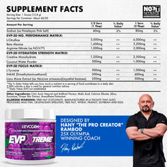 Evogen EVP 3D L-Citrulline endurance support for longer sets