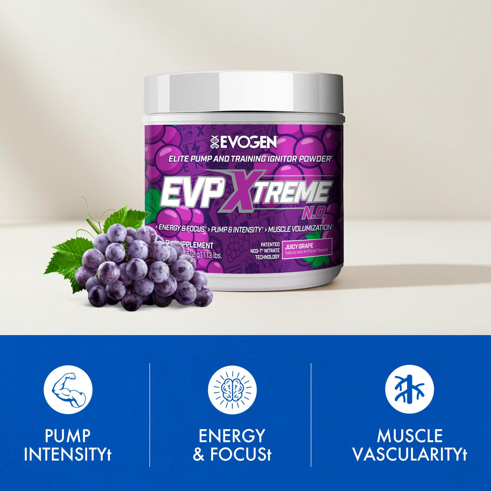Evogen EVP 3D Lion's Mane focus without caffeine during workouts