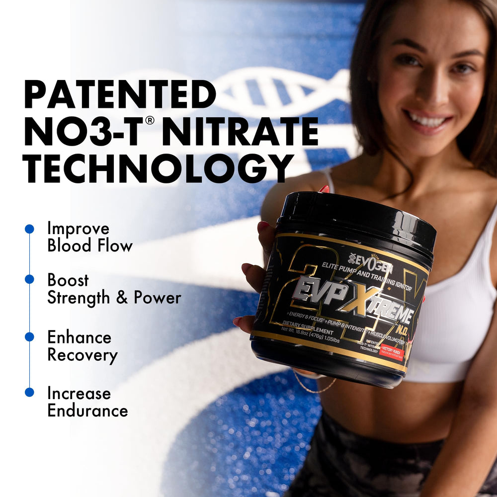 Evogen EVP Xtreme NO beta-alanine: endurance support during sets.